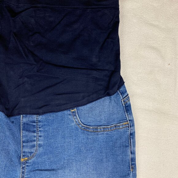 GAP Maternity Easy Leggings Size 4 Blue Jeans Leggings Skinny Slim Leg Pants - Picture 6 of 15